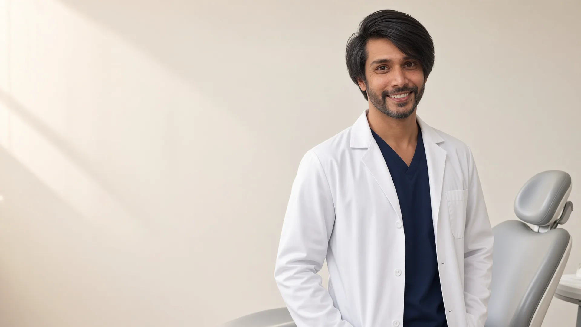 Dr. Umair Seyal, DMD in the operatory